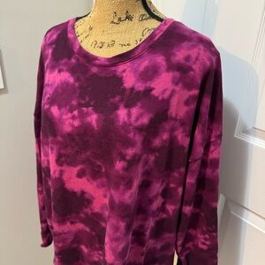 Tie Dye Lightweight Pullover